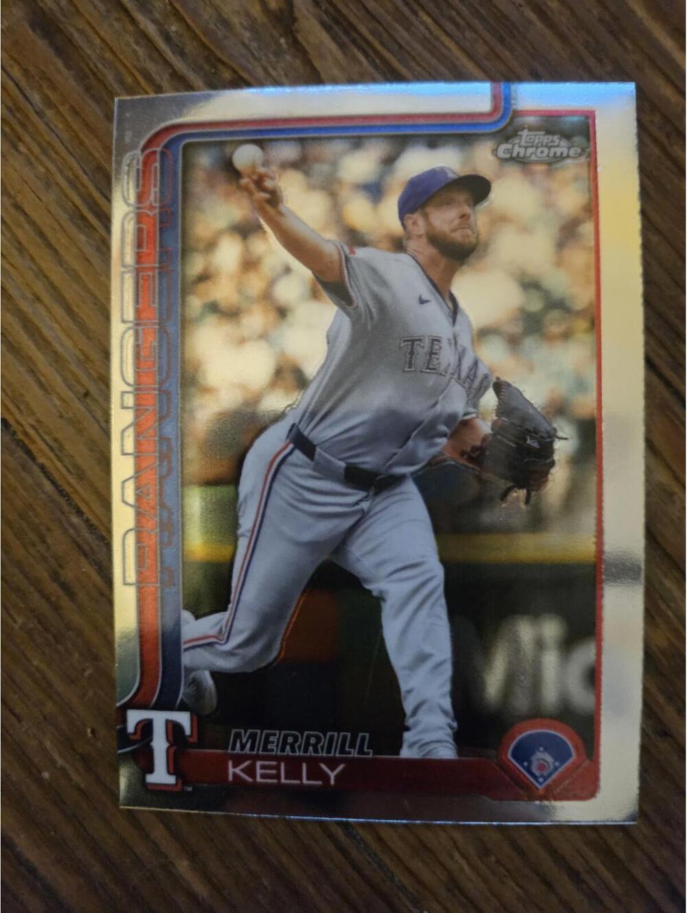 2025 Topps Chrome Update - Merrill Kelly  #USC162 - Rangers - RAW Mint - Picture 1 of 2